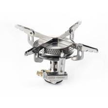 Горелка портативная газовая для кемпинга СИЛА Конфорка с пьезоподжигателем 75х75х75 мм