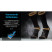 Носки водонепроницаемые Dexshell Hytherm Pro Socks, размер М, черные с коричневой полосой