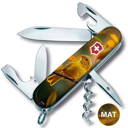 Складной нож Victorinox SPARTAN UKRAINE Золотая птичка