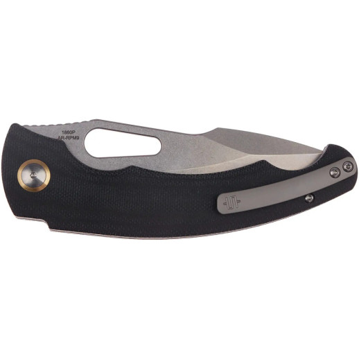 Нож Artisan Xcellerator SW, AR-RPM9 Steel, Micarta black