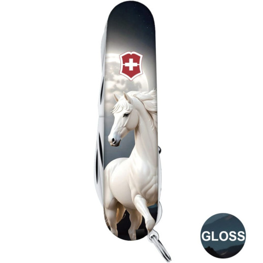 Складной нож Victorinox HUNTSMAN ZODIAC Магический конь 1.3713.3.Z5280pk