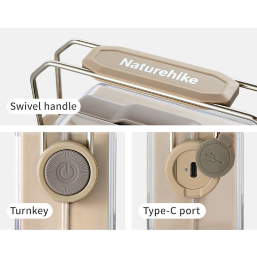 Фонарь антимоскитный Naturehike CNK2550ZM013, оливковый