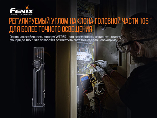 Фонарь ручной Fenix WT25R (вскрытая упаковка)