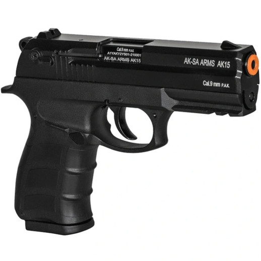 Пистолет сигнальный Aksa Arms AK15 CC-01 cal.9 PAK (Beretta PX4 Storm) Black