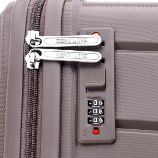 Чемодан Semi Line 28" (L) Brown (T5768-3)
