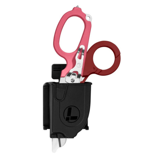 Ножницы Leatherman Raptor Rescue, красно-розовые, utility чехол