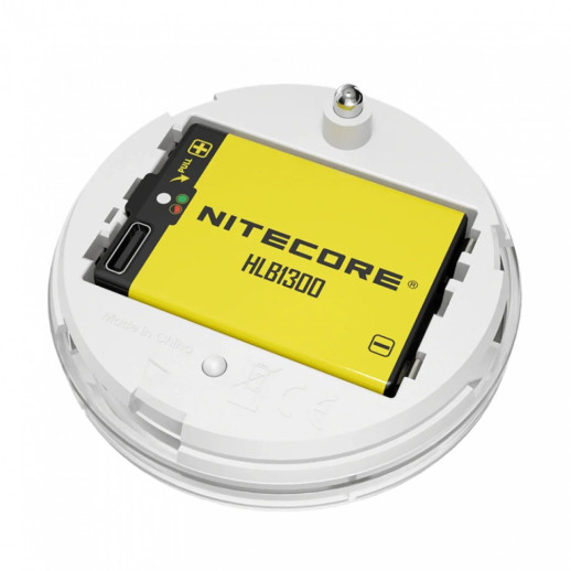 Фонарь кемпинговый Nitecore Bubble (100 люмен, универсальный крепеж, 4 режима, 3xAAA, USB-C), Snow White