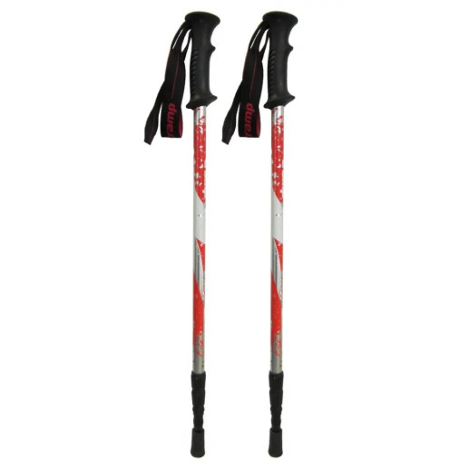 Трекинговые палки Tramp Scout 140 Alu 6061 красные (пара) UTRR-009, пара