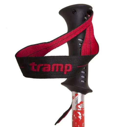 Трекинговые палки Tramp Scout 140 Alu 6061 красные (пара) UTRR-009, пара