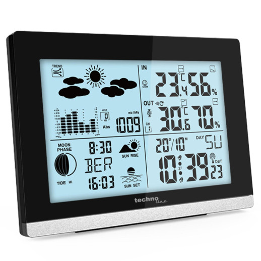 Метеостанция Technoline WS6762 Black (WS6762)