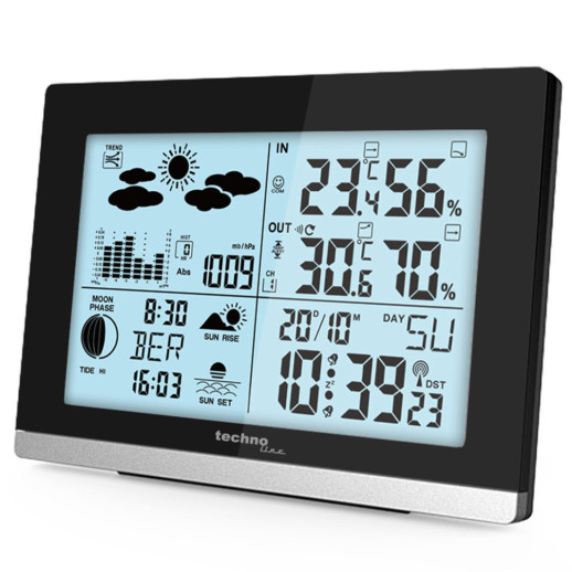 Метеостанция Technoline WS6762 Black (WS6762)