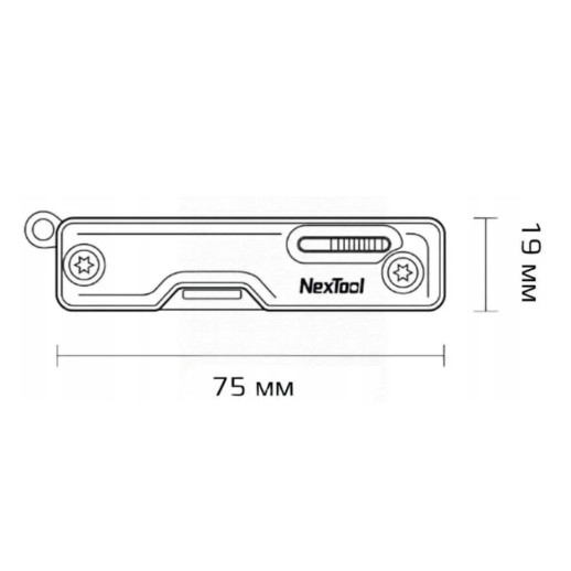 Мультитул NexTool Multi Functional Knife, синий