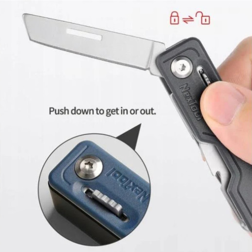 Мультитул NexTool Multi Functional Knife, синий