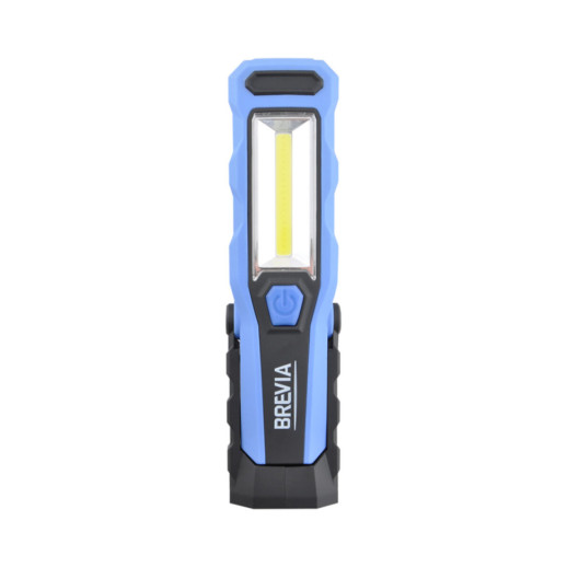Фонарь инспекционный Brevia LED 8SMD+1W LED 300lm 2000mAh microUSB
