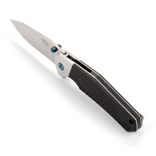 Нож складной Ganzo Firebird F7492 черный (скол в торце клинка)