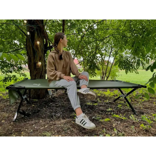 Кровать раскладная Base Camp Camping Bed, Olive Green (BCP 10601)
