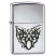 Зажигалка Zippo High Polish Chrome Moth Tattoo 20872