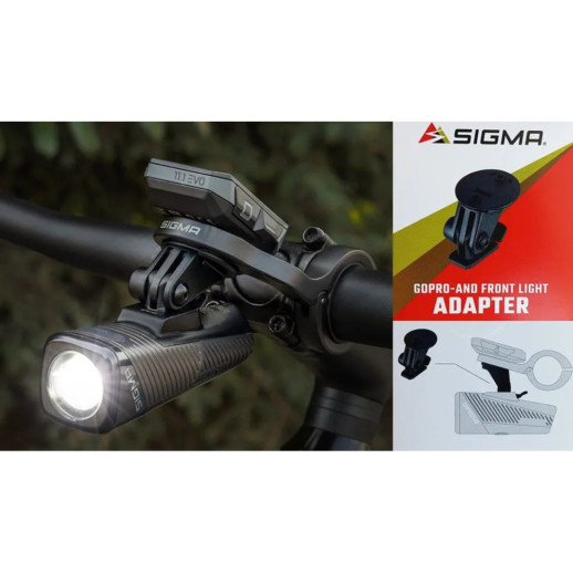 Крепление Sigma Sport GoPro & Front Light Adapter