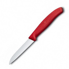 Нож кухонный Victorinox SwissClassic Paring, красный