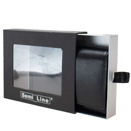 Кошелек женский кожаный Semi Line RFID Black (P8263-0)