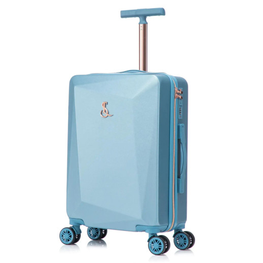 Чемодан Semi Line 20" (S) Light Blue (T5913-1)