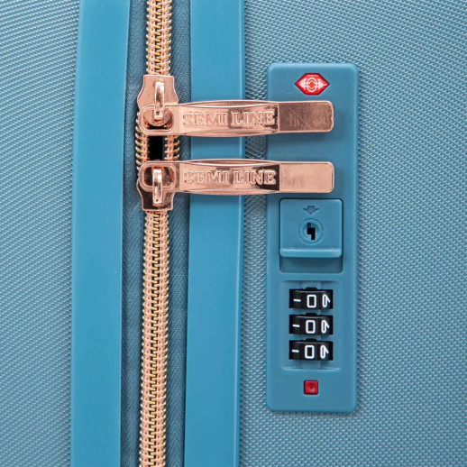 Чемодан Semi Line 28" (L) Light Blue (T5913-3)