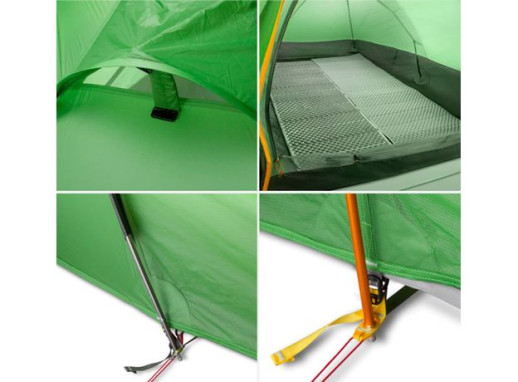 Палатка 3F Ul Gear Taihang 2 210T темно-зеленый
