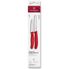 Набор для чистки овощей Victorinox Swiss Classic 2 ножа красн 6.7111.2C1