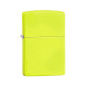 Зажигалка Zippo Reg Neon Yellow Lighter, 28887