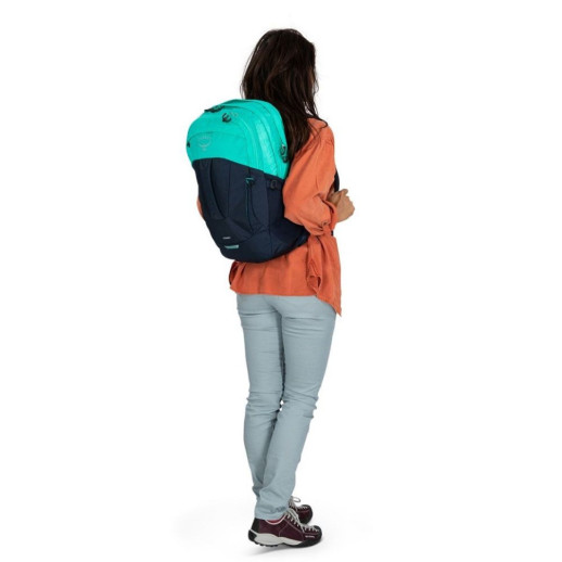 Рюкзак Osprey Comet 30 reverie green/cetacean blue - O/S - зеленый/синий