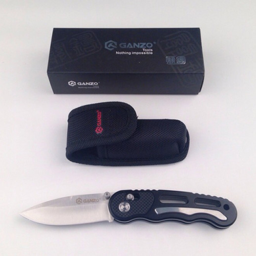 Складной нож Ganzo G718, черный
