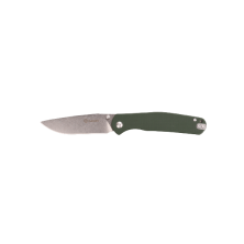 Нож складной Ganzo G6804 зеленый (восстановлен/замена винтов на клипсе)