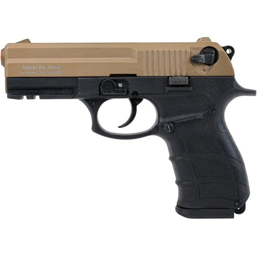 Пистолет сигнальный Aksa Arms AK15 CC-02 cal.9 PAK (Beretta PX4 Storm) Tan/Black