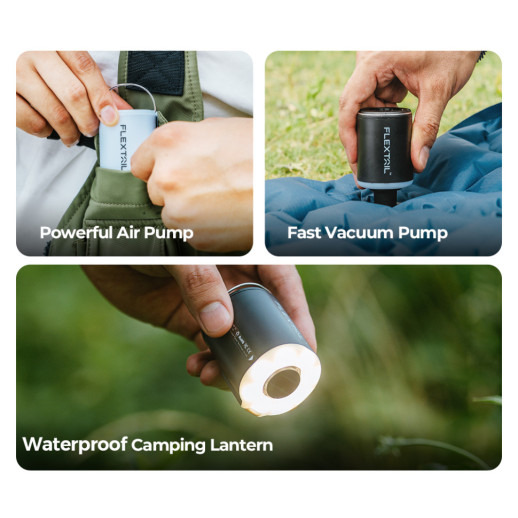 Насос-фонарь кемпинговый Flextail Tiny Pump 2X, оранжевый