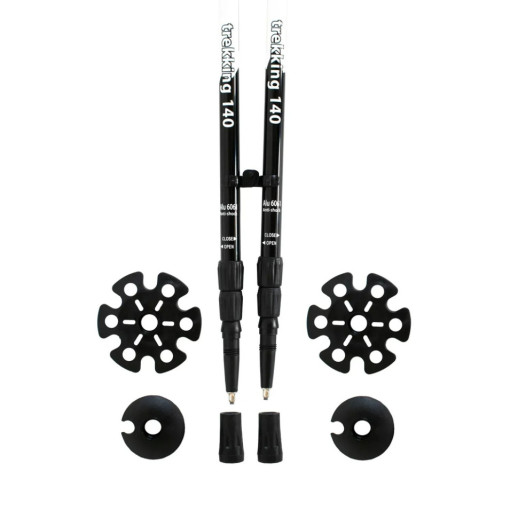 Трекинговые палки Tramp Trekking 140 Alu 6061 белые (пара) UTRR-003, пара