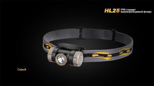 Налобный фонарь Fenix HL25 XP-G2 (R5), желтый