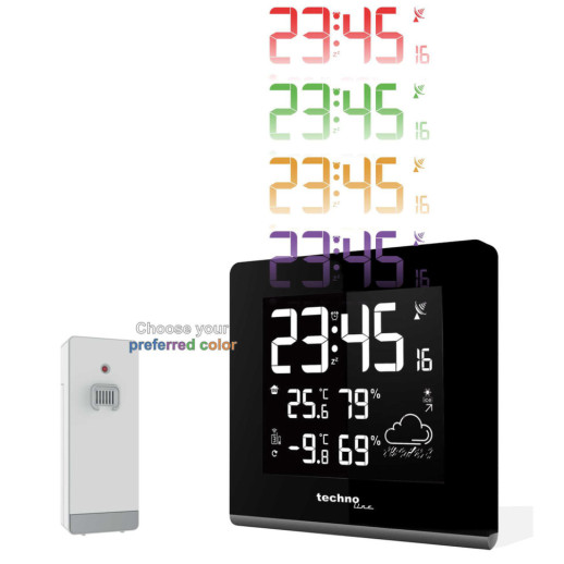 Метеостанция Technoline WS9065 Black (WS9065)