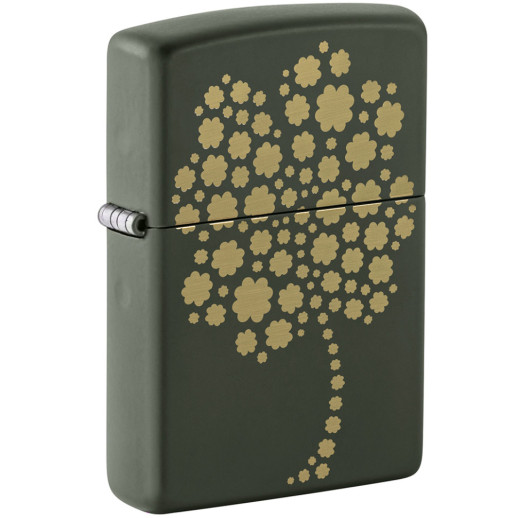 Зажигалка Zippo 221 2022PFF Four Leaf Clover Design 48501