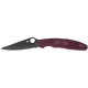 Нож Spyderco Police 4 Lightweight, Micro-Melt PD1, FRN burgundy