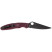 Нож Spyderco Police 4 Lightweight, Micro-Melt PD1, FRN burgundy