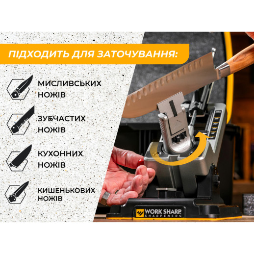 Work Sharp Точилка механическая Professional Precision Adjust Elite Knife Sharpener