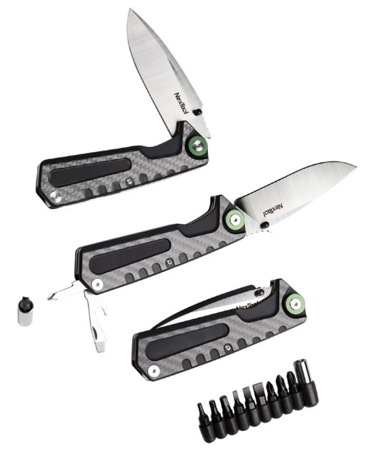 Многофункциональный нож Xiaomi NexTool 3 в 1 NE20021 Black (6945064210863) (открытая упаковка/витринный образец)