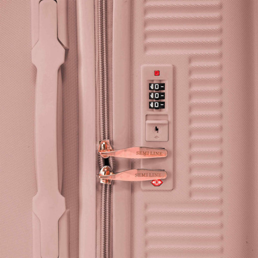 Чемодан Semi Line 20" (S) Rose (T5664-3)
