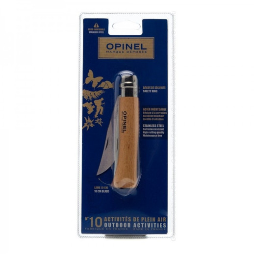 Нож Opinel 10 VRI, блистер