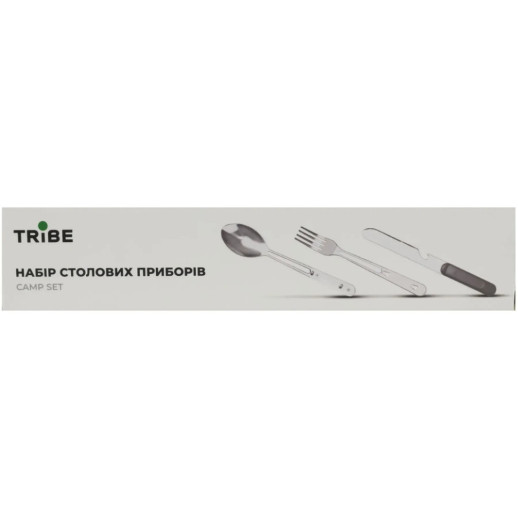 Набор столовых приборов Tribe Camp Set стальной T-FC-0036-metal