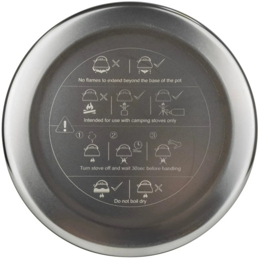 Чайник Tribe Collapsible Kettle 1,5 л силиконовый T-FF-0026, olive