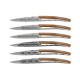 Набор ножей 6 Deejo Steak Knives, mirror finish