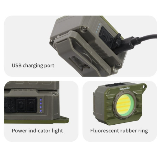 Фонарь наключный Naturehike CNK2450ZM014, бежевый