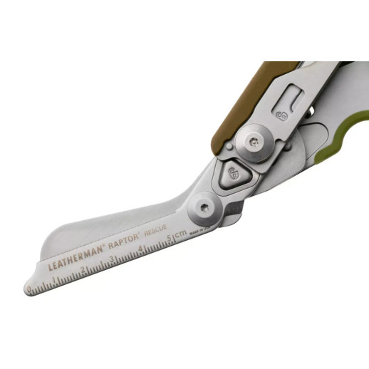 Ножницы Leatherman Raptor Rescue, хаки, utility чехол