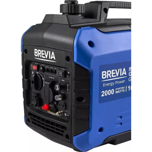 Генератор Brevia инверторный бензиновый 2,0 кВт (ном 1,6 кВт)